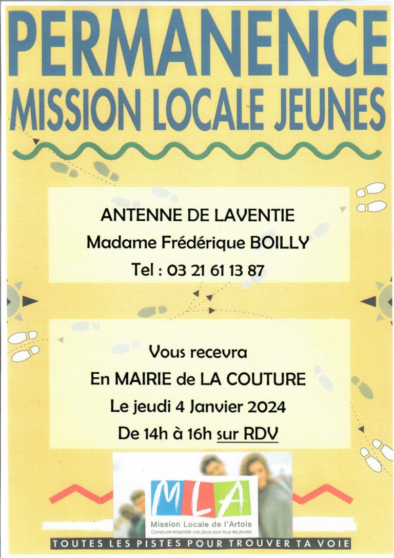 Permanence Mission Locale Jeune